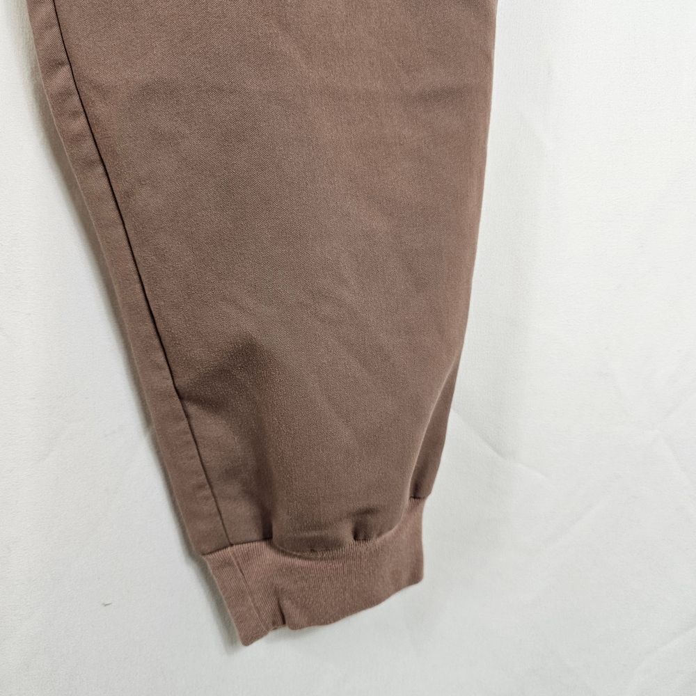 Figs Brown Joggers with Pink Drawstring - Picture 6 of 9